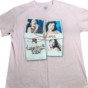 Selena Quintanilla Pink T Shirt‎ Official Merchandise Vintage Retro Style